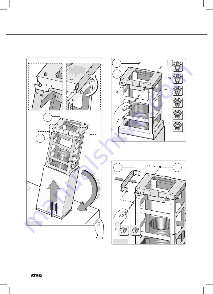 Atag ES1011QAM Instructions For Use Manual Download Page 60