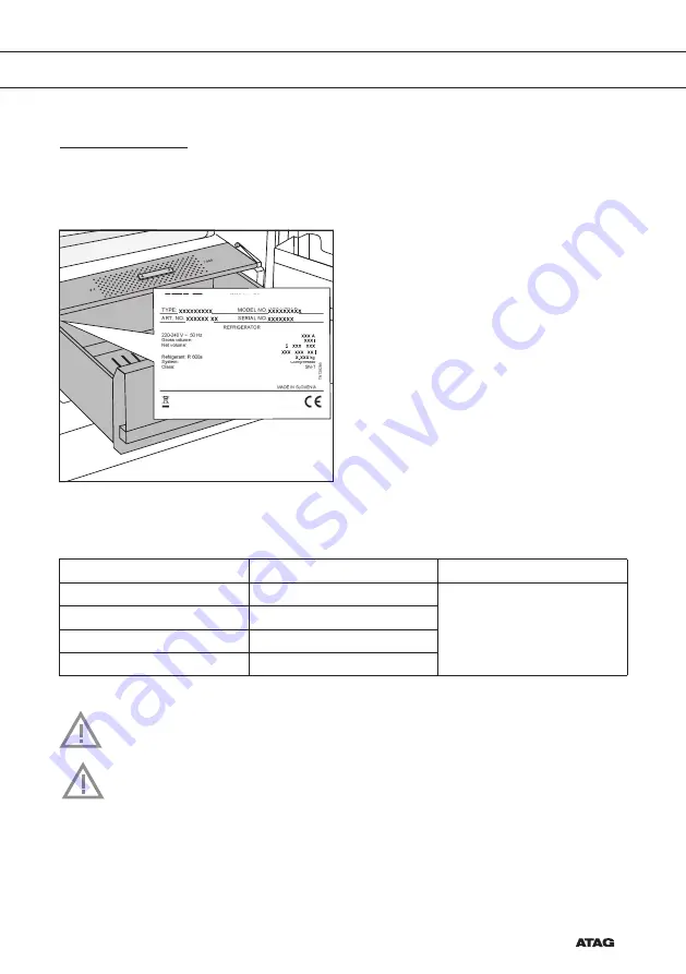 Atag KD64178B Скачать руководство пользователя страница 11