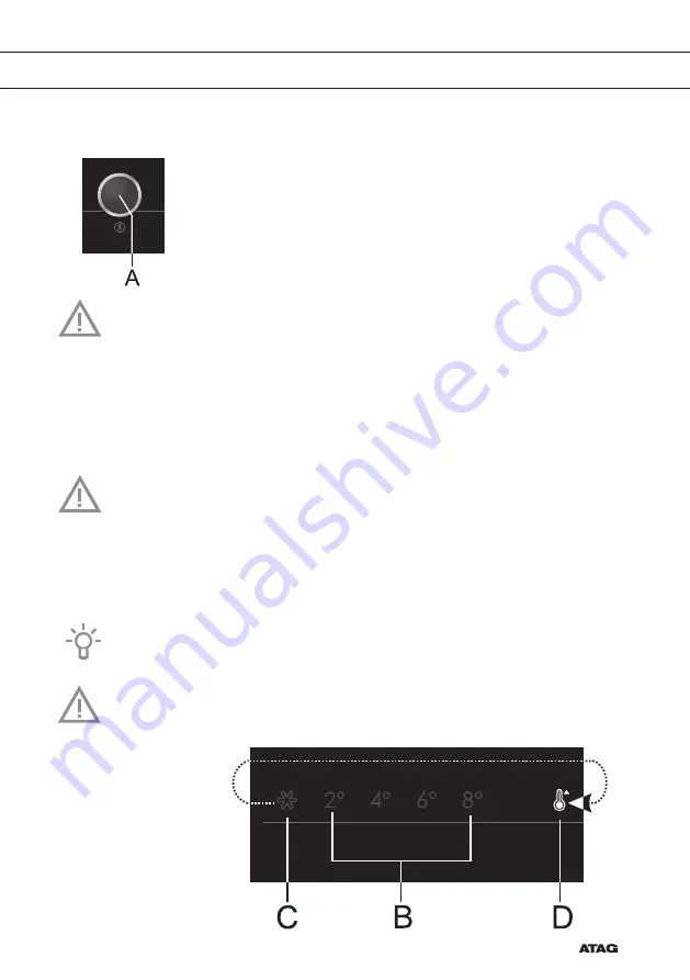 Atag KD64178B Скачать руководство пользователя страница 19