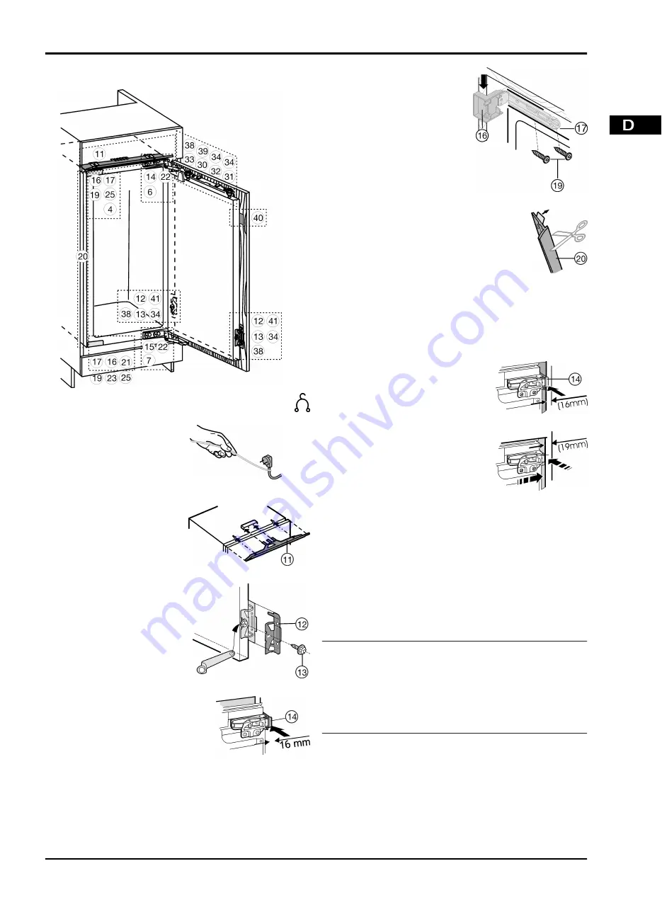 Atag KD8072CUU Installation Instructions Manual Download Page 11