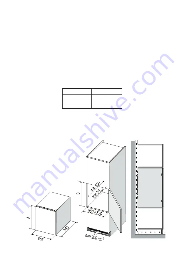 Atag KS1088C Mounting Instructions Download Page 3