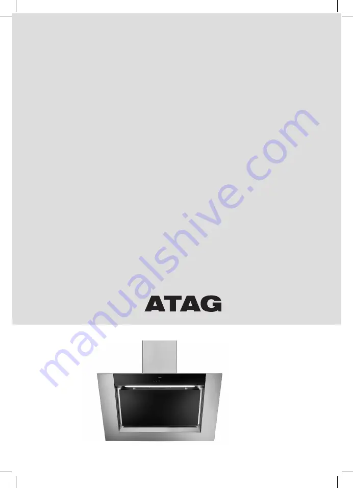 Atag WS90 FM Series Instructions For Use Manual Download Page 1