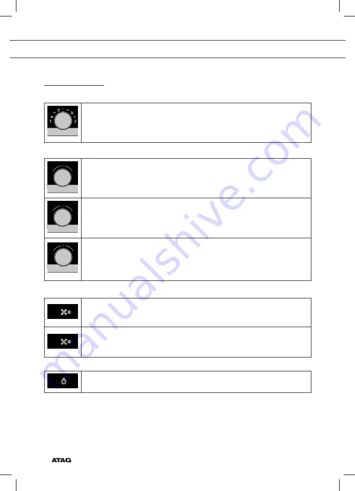 Atag ZX6611C Instructions For Use Manual Download Page 12