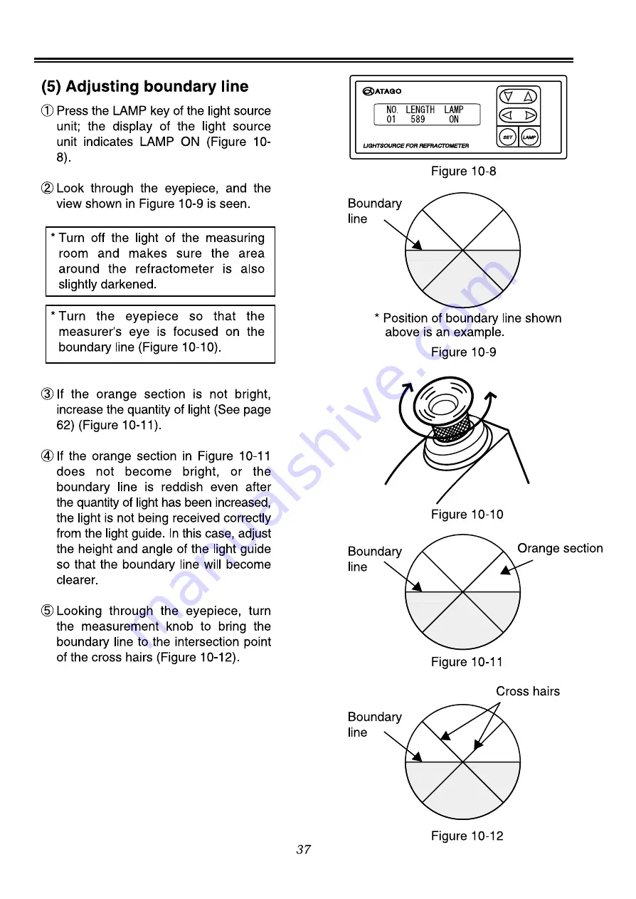 ATAGO 1410 Instruction Manual Download Page 39