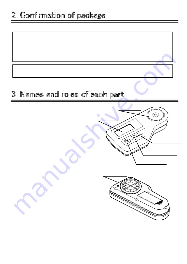 ATAGO 3454 Instruction Manual Download Page 7