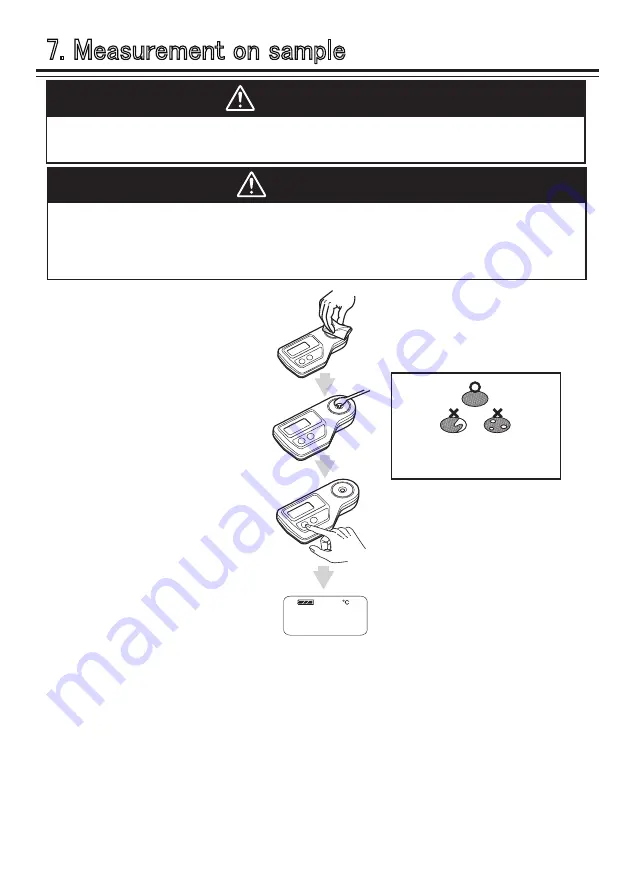 ATAGO 3489 Instruction Manual Download Page 11