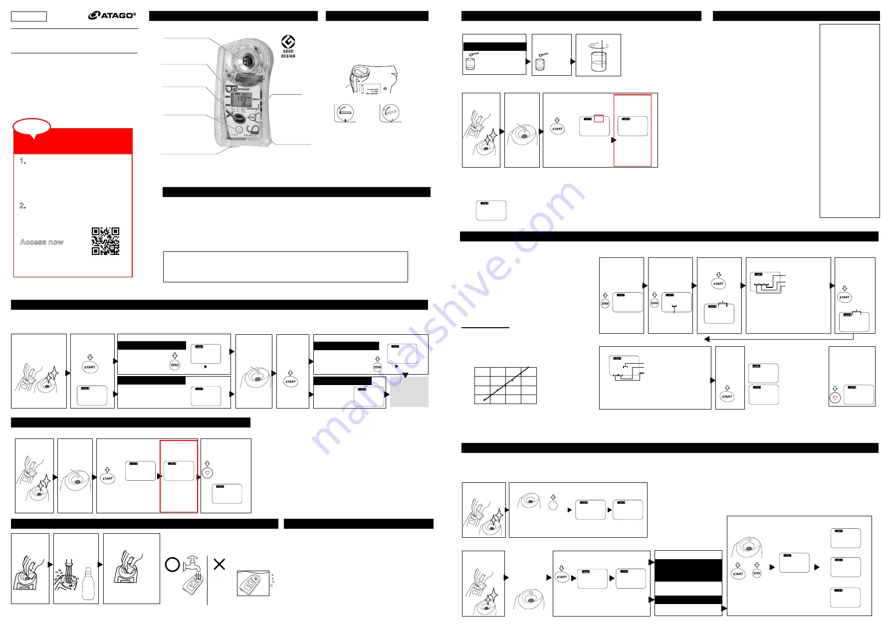 ATAGO PAL-BXISALT Instruction Manual Download Page 1