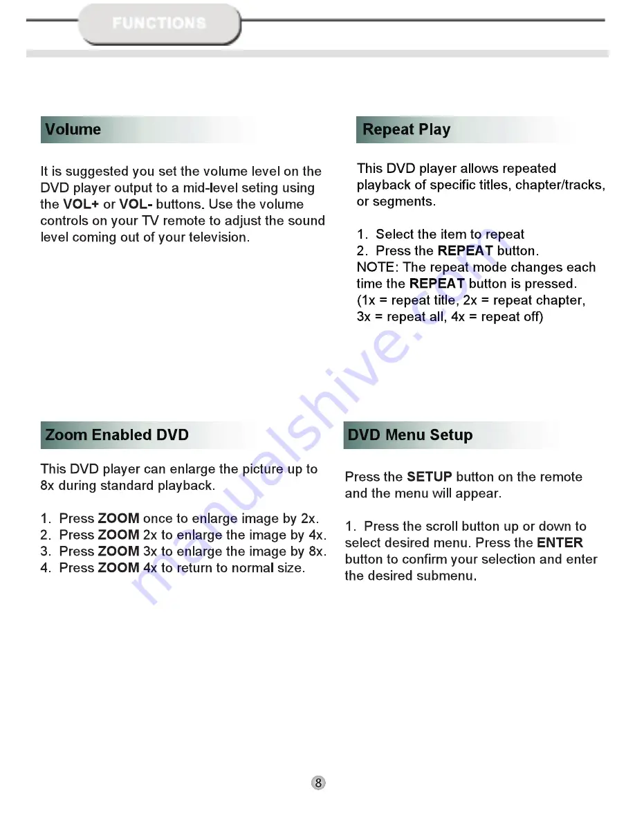 Atak DVDA2000 Instruction Manual Download Page 10