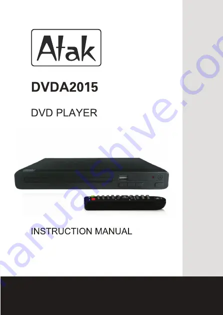 Atak DVDA2015 Instruction Manual Download Page 1