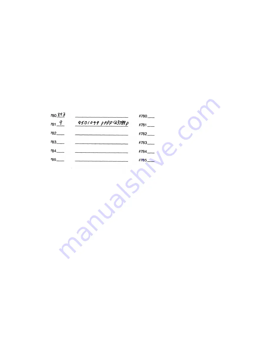 AT&T Merlin 1030 Administration Manual Download Page 64