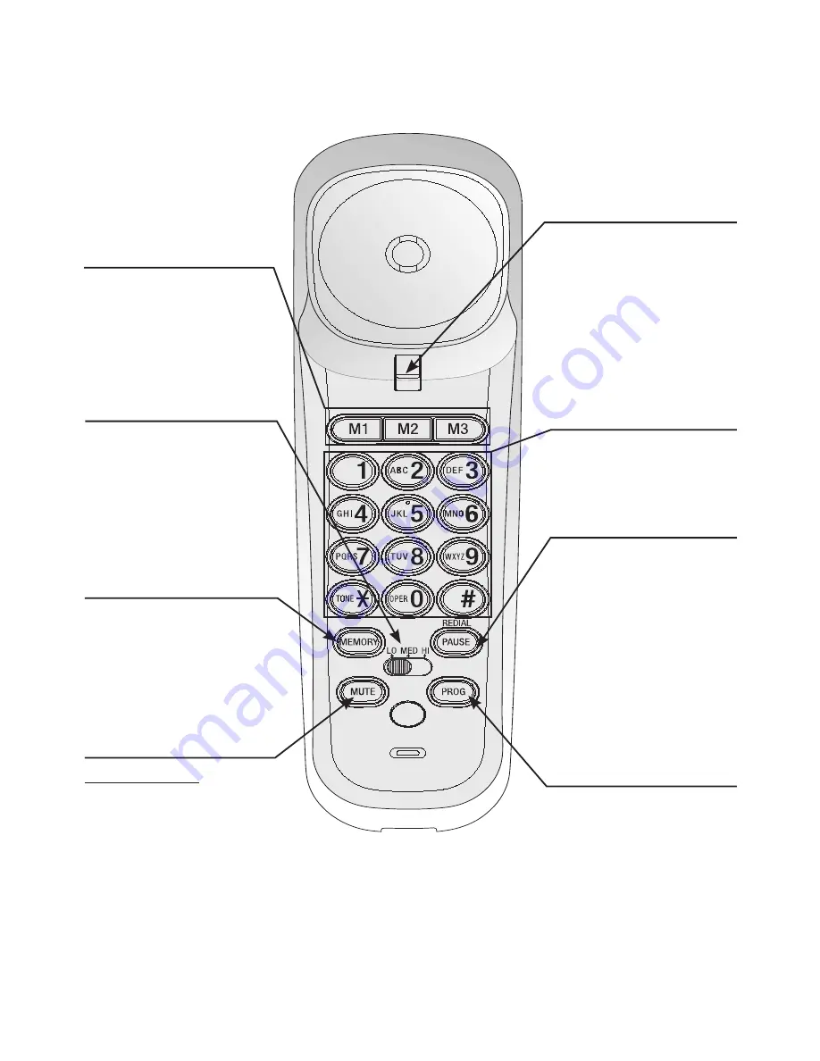 AT&T Trimline TR1909 Скачать руководство пользователя страница 7