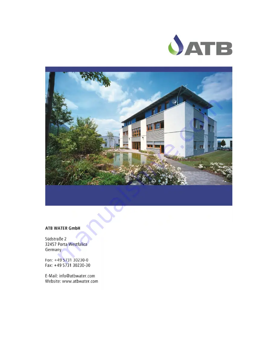 ATB AQUAmax BASIC series Operation And Maintenance Manual Download Page 40