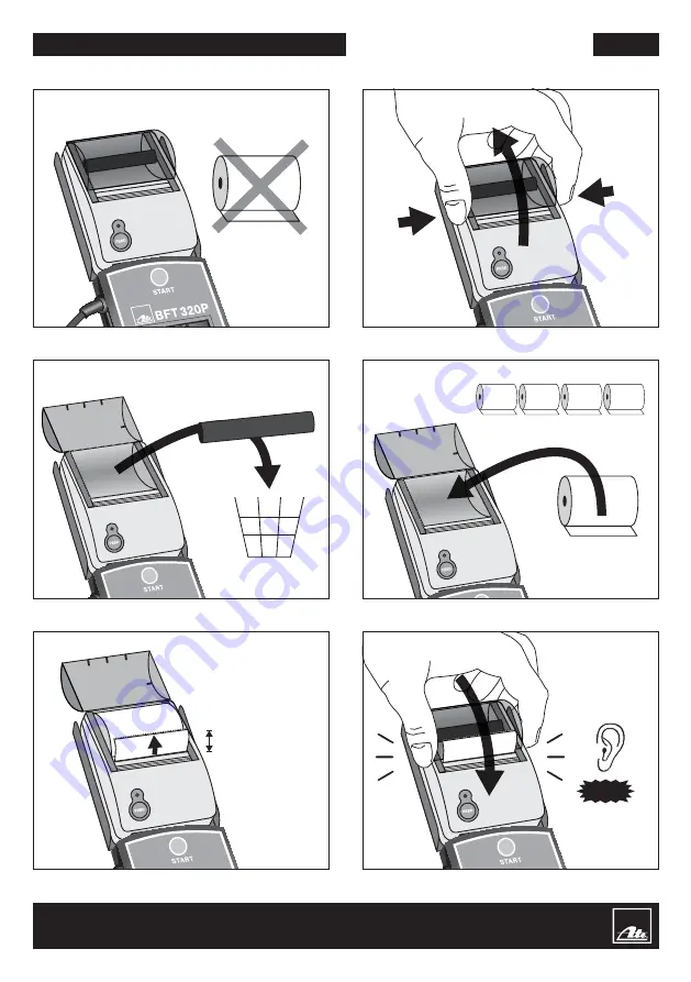 ATE BFT 320P Operator'S Manual Download Page 7