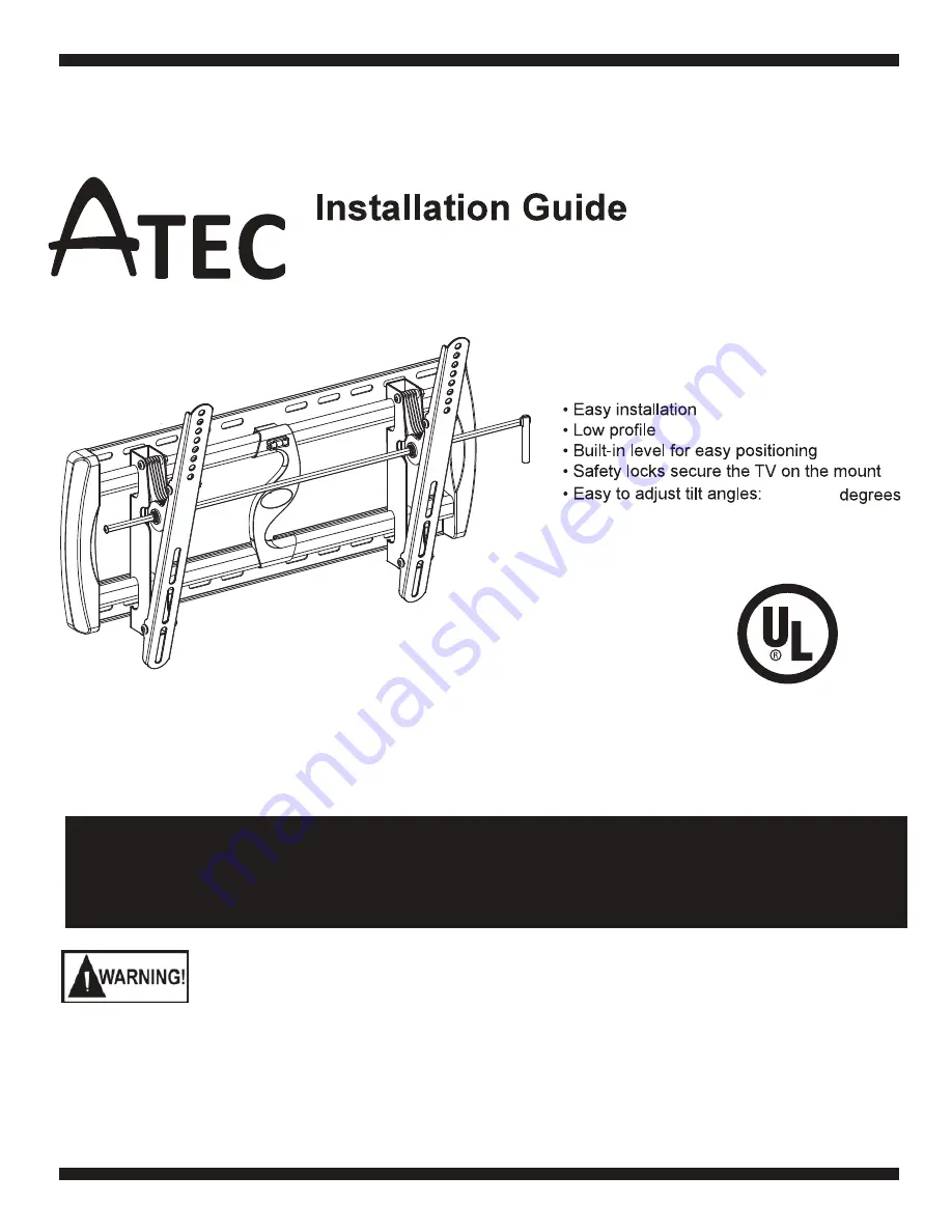 Atec A590TM Installation Manual Download Page 1