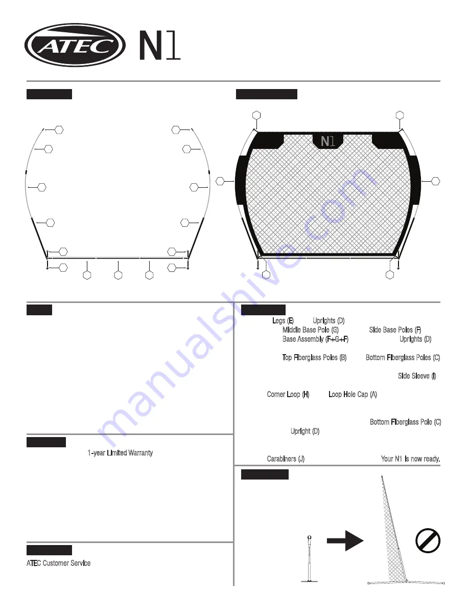 Atec N1 Manual Download Page 1