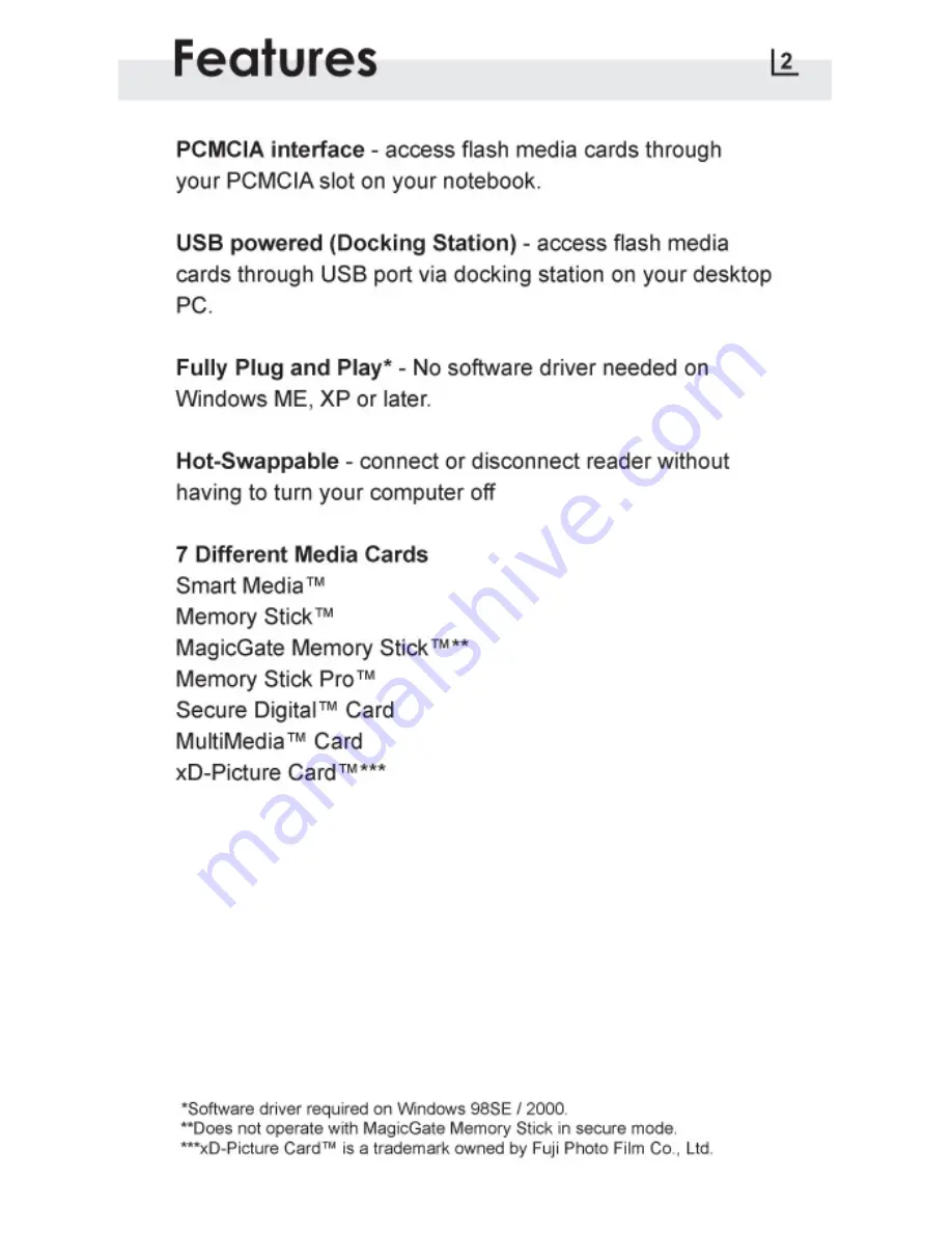 Atech Flash Technology Dica User Manual Download Page 3