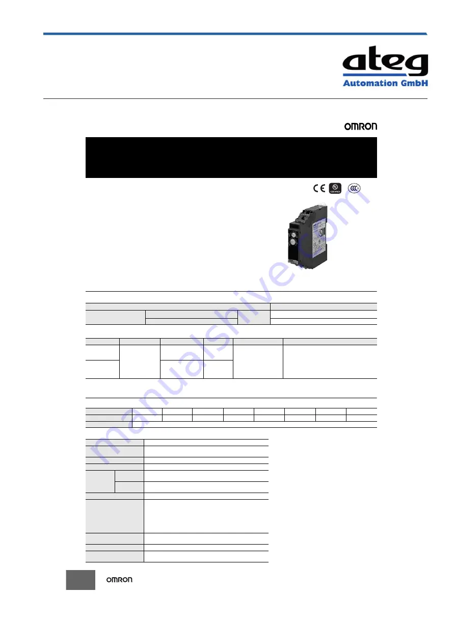 Ateg H3DT Manual Download Page 13