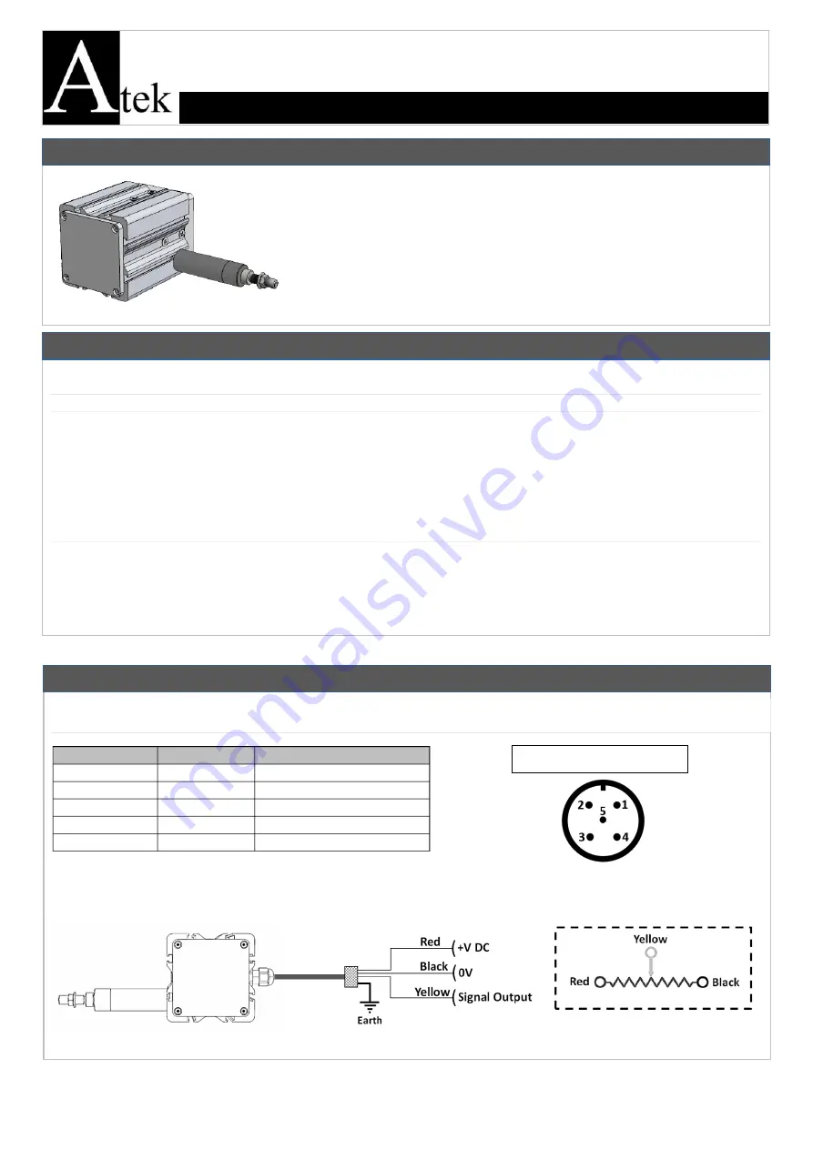 Atek AWP 120 Series User Manual Download Page 1