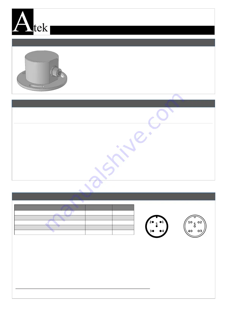 Atek INC 210 Series User Manual Download Page 1