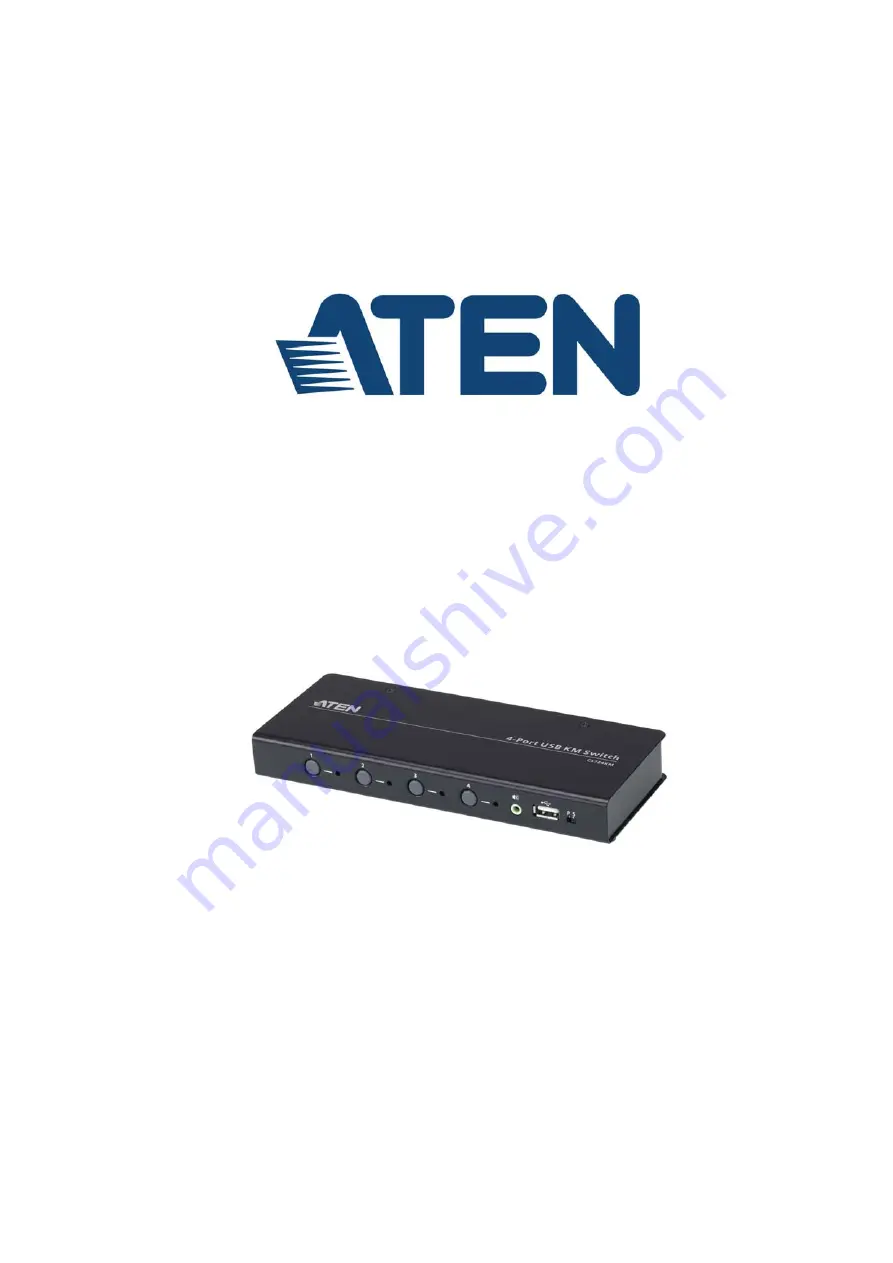 ATEN 4719264646232 User Manual Download Page 1