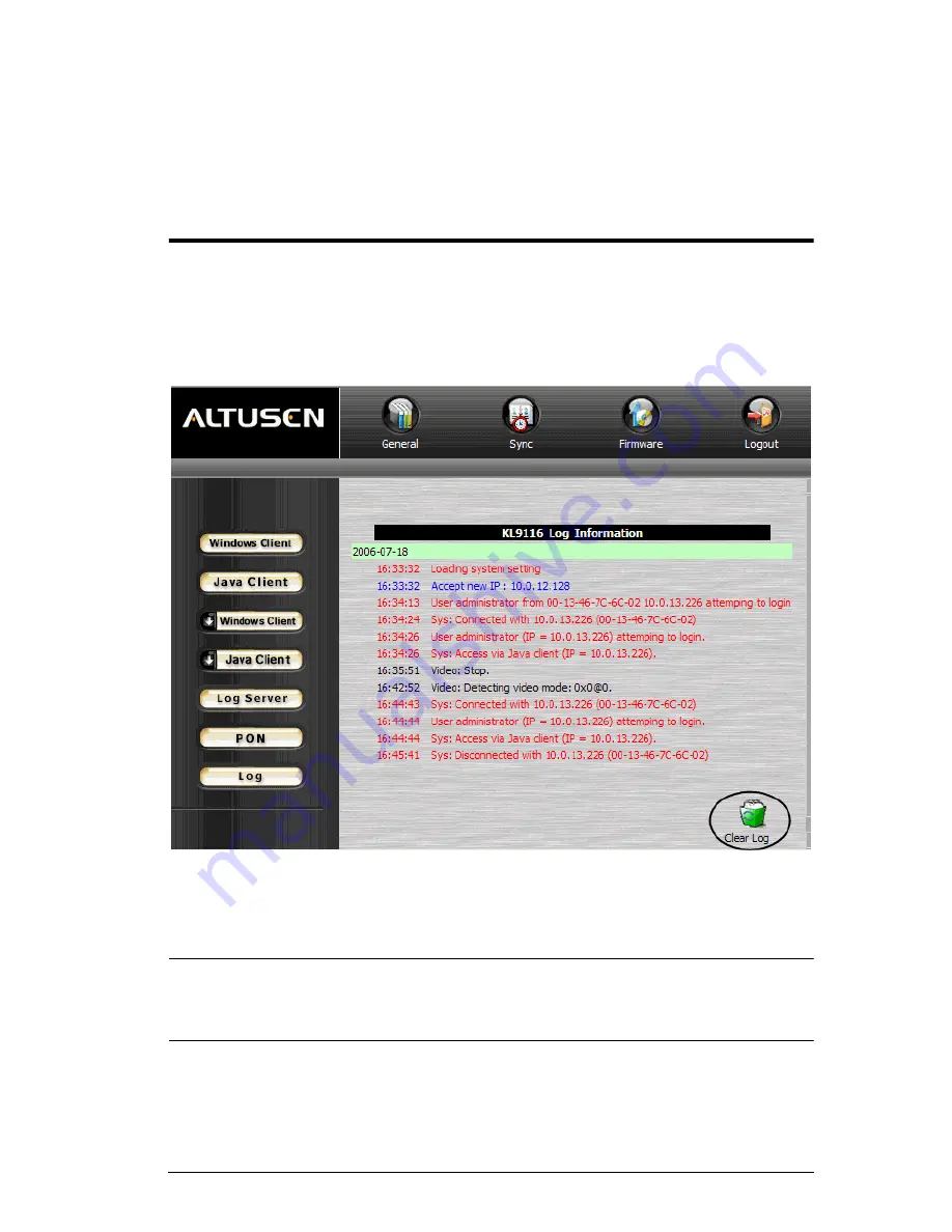 ATEN Altusen Hideaway KL9108M User Manual Download Page 111