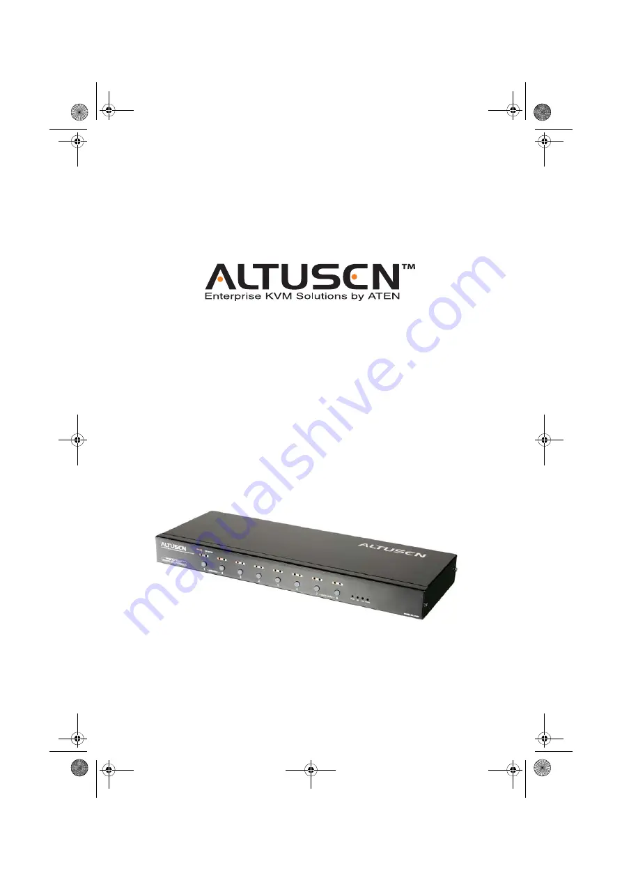 ATEN Altusen KH98 User Manual Download Page 1