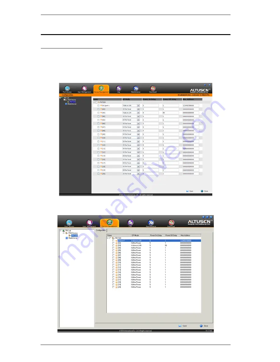 ATEN KN2116v Скачать руководство пользователя страница 210