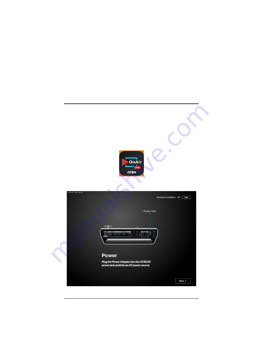 ATEN StreamLIVE PRO UC9040 User Manual Download Page 23