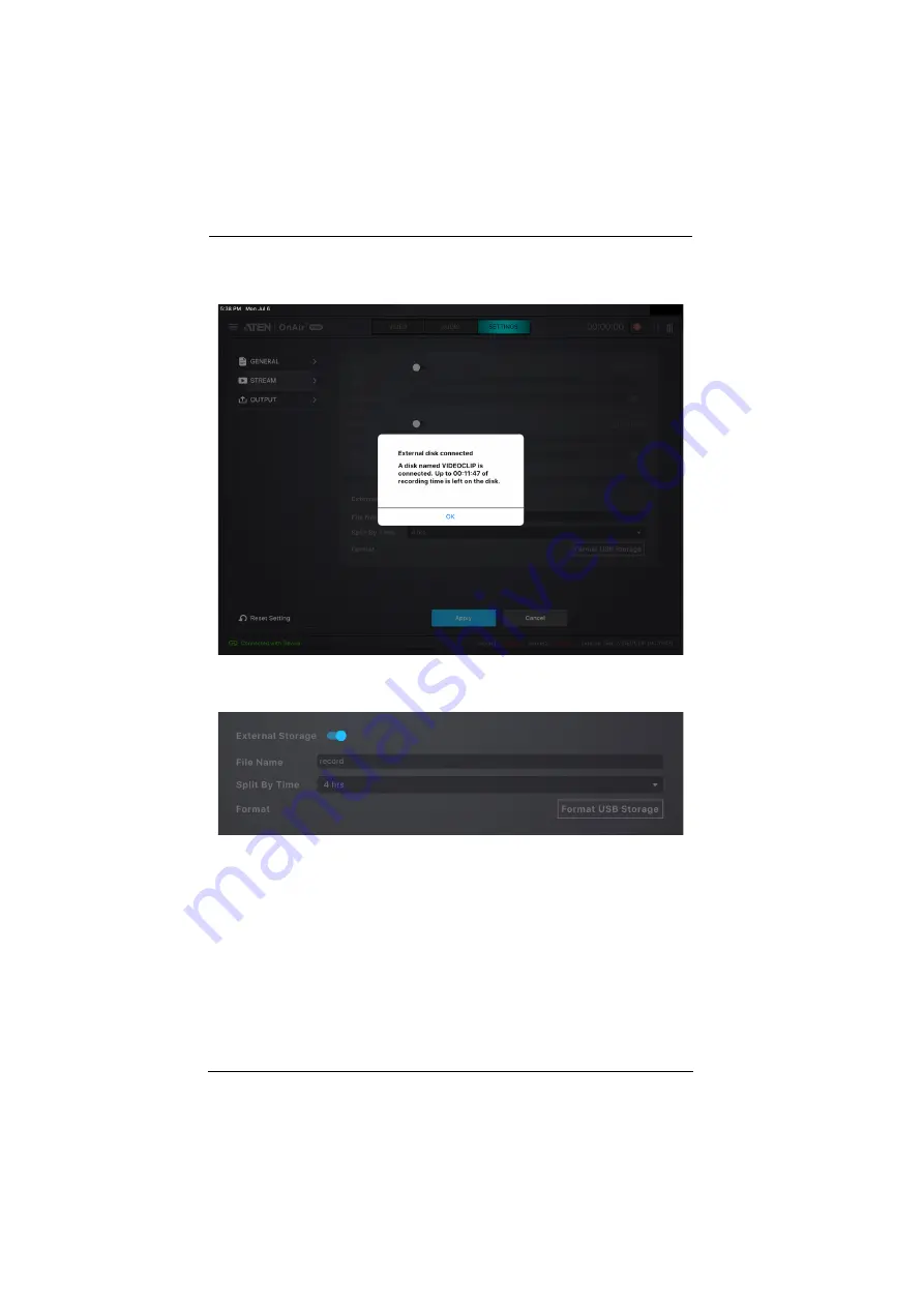 ATEN StreamLIVE PRO UC9040 User Manual Download Page 66