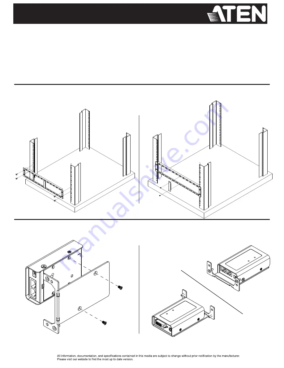 ATEN VE-RMK2U User Instructions Download Page 1