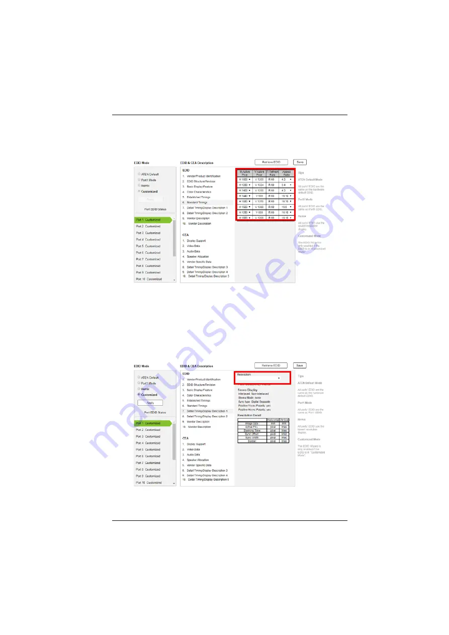 ATEN VM51616H User Manual Download Page 79