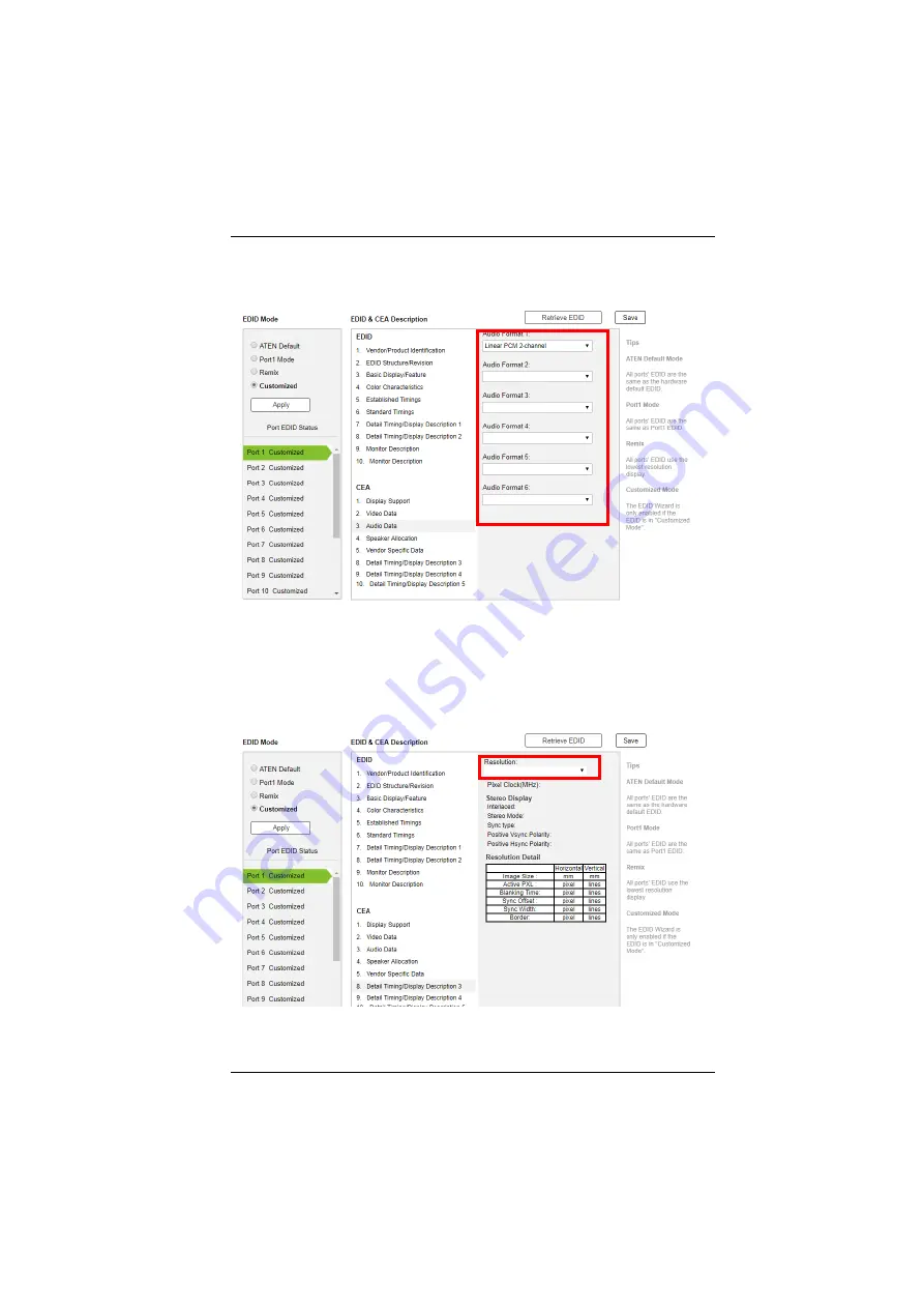 ATEN VM51616H User Manual Download Page 83