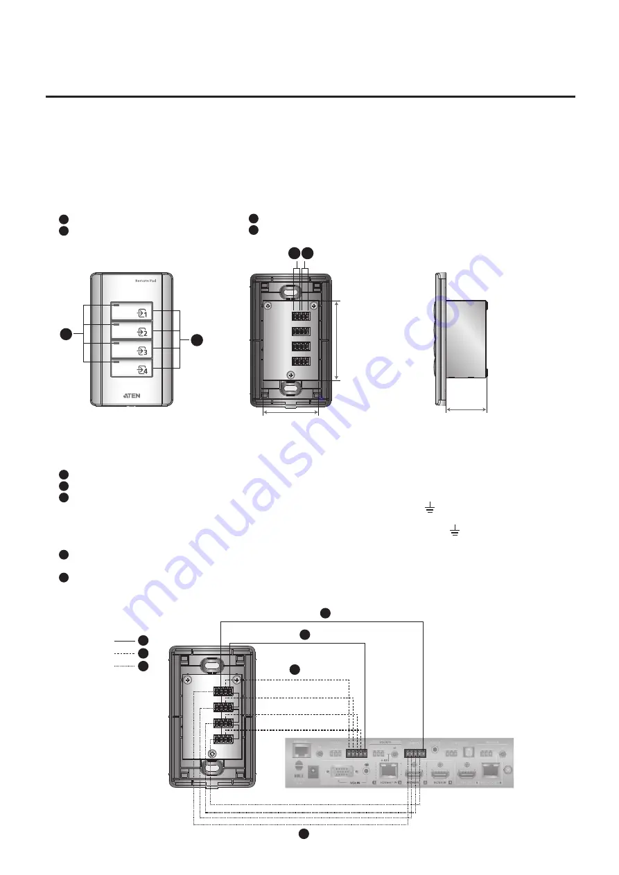 ATEN VPK104 Quick Start Manual Download Page 1