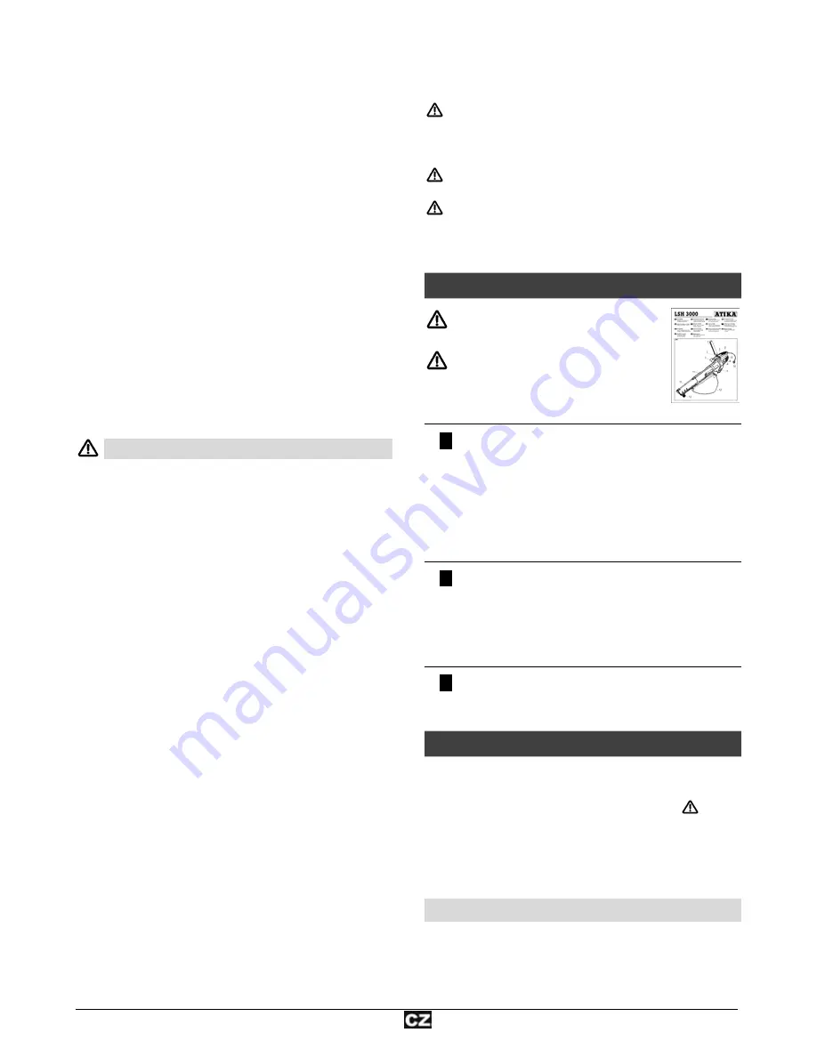 ATIKA LHS 3000 Original Instruction Download Page 37