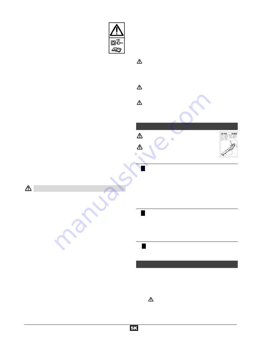 ATIKA LHS 3000 Original Instruction Download Page 97