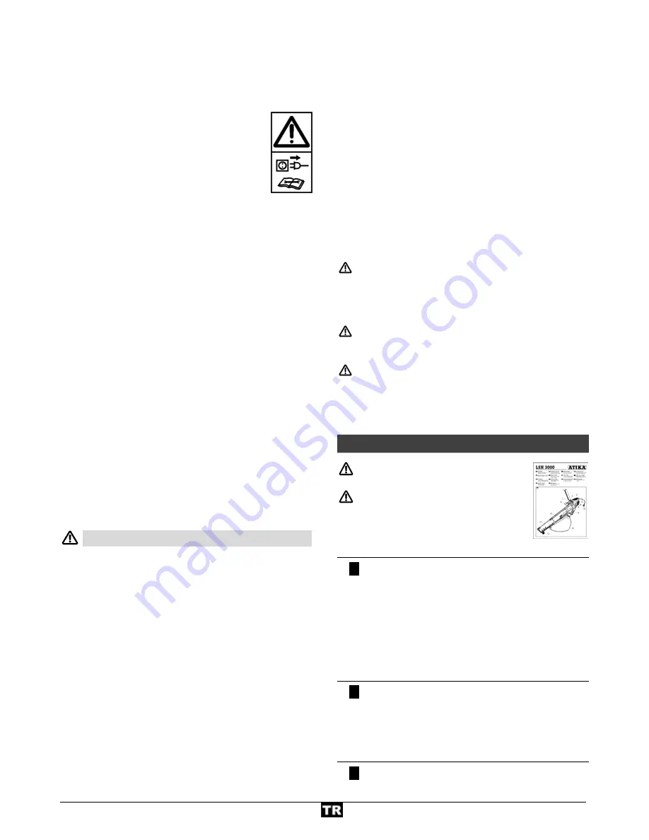 ATIKA LHS 3000 Original Instruction Download Page 111