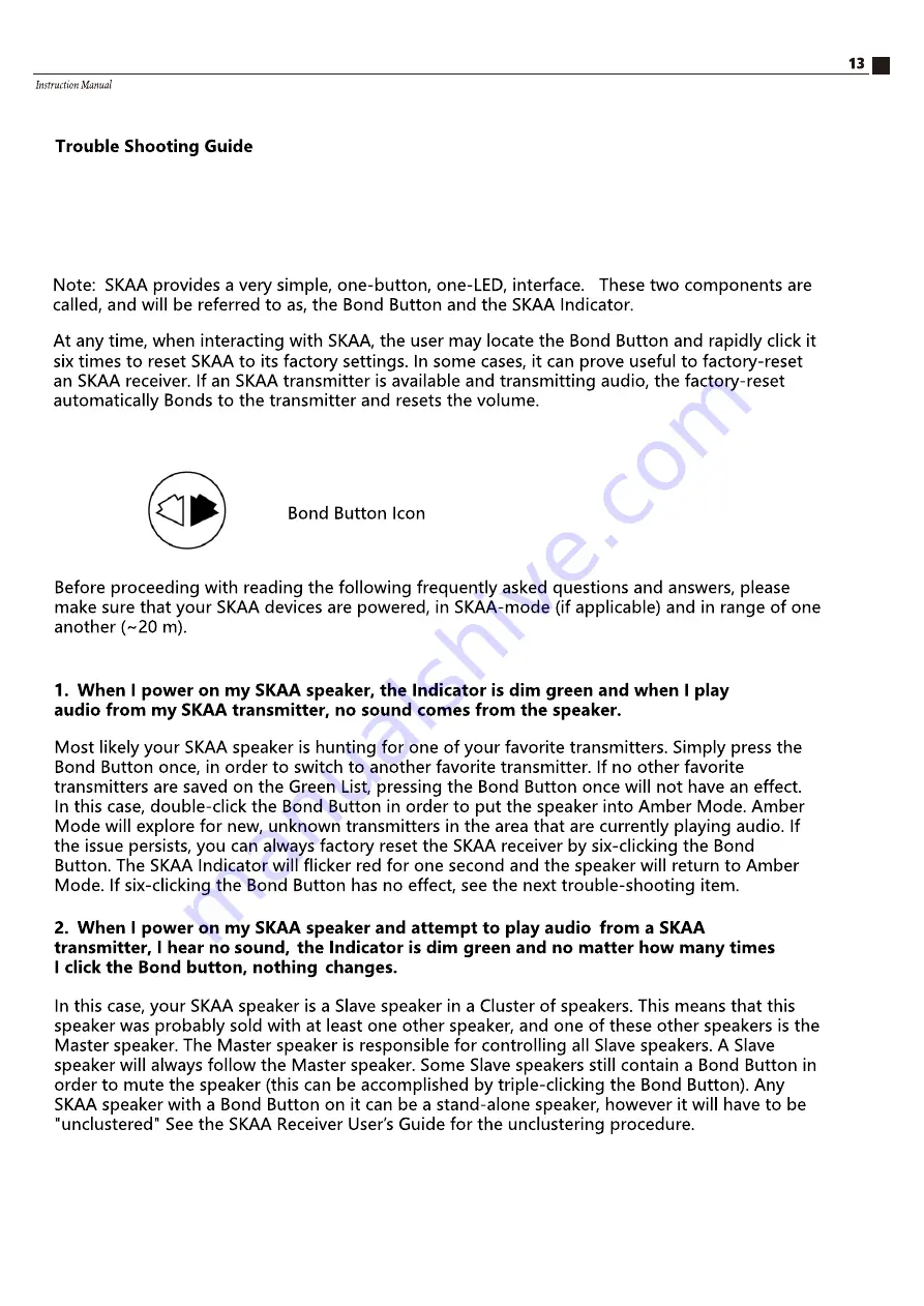 Atlantic Technology All Weather 100 Series Instruction Manual Download Page 13