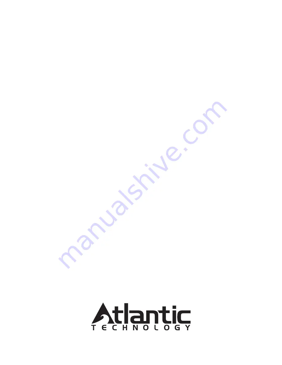 Atlantic Technology AW-424 Instruction Manual Download Page 8