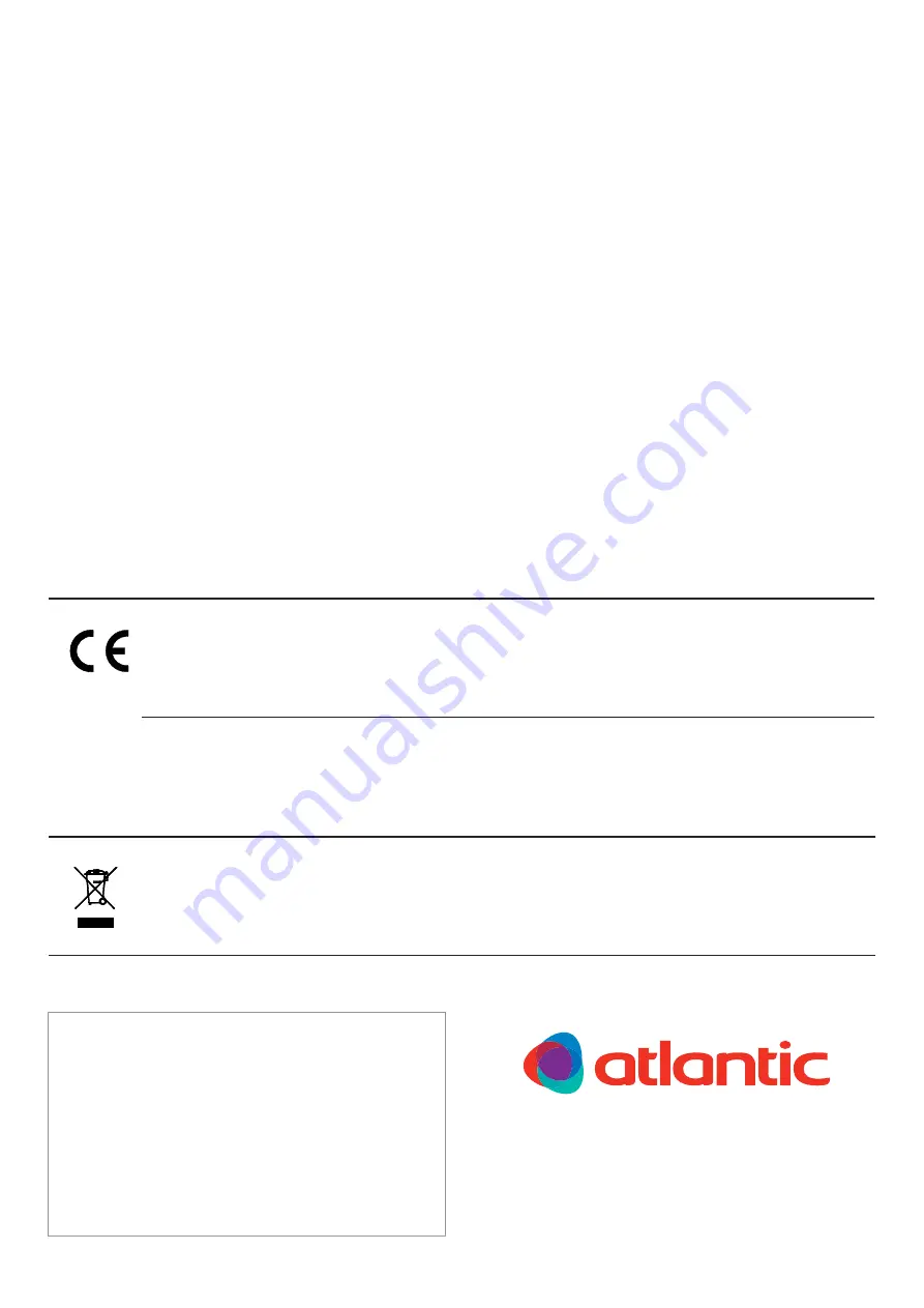 Atlantic alfea hybrid duo gas Installation And Commissioning Instructions Download Page 80