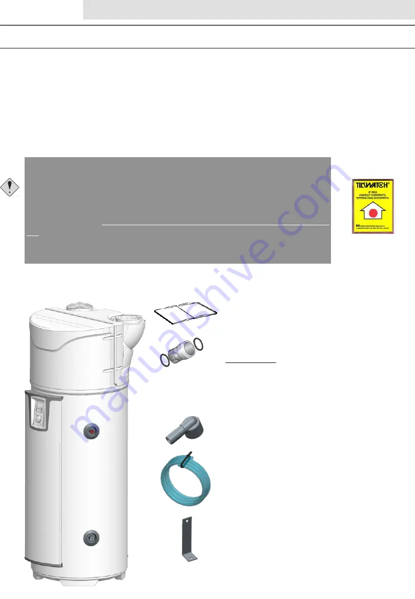 Atlantic HPWH 200 Lt Installation And Operation Manual Download Page 7