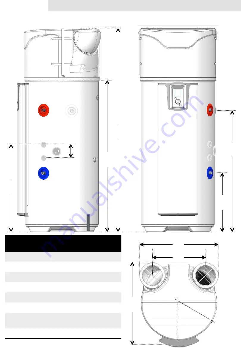 Atlantic HPWH 200 Lt Installation And Operation Manual Download Page 10