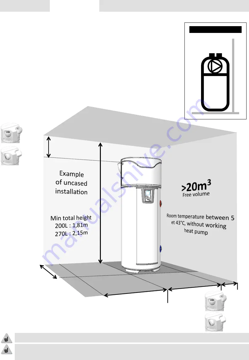 Atlantic HPWH 200 Lt Installation And Operation Manual Download Page 13