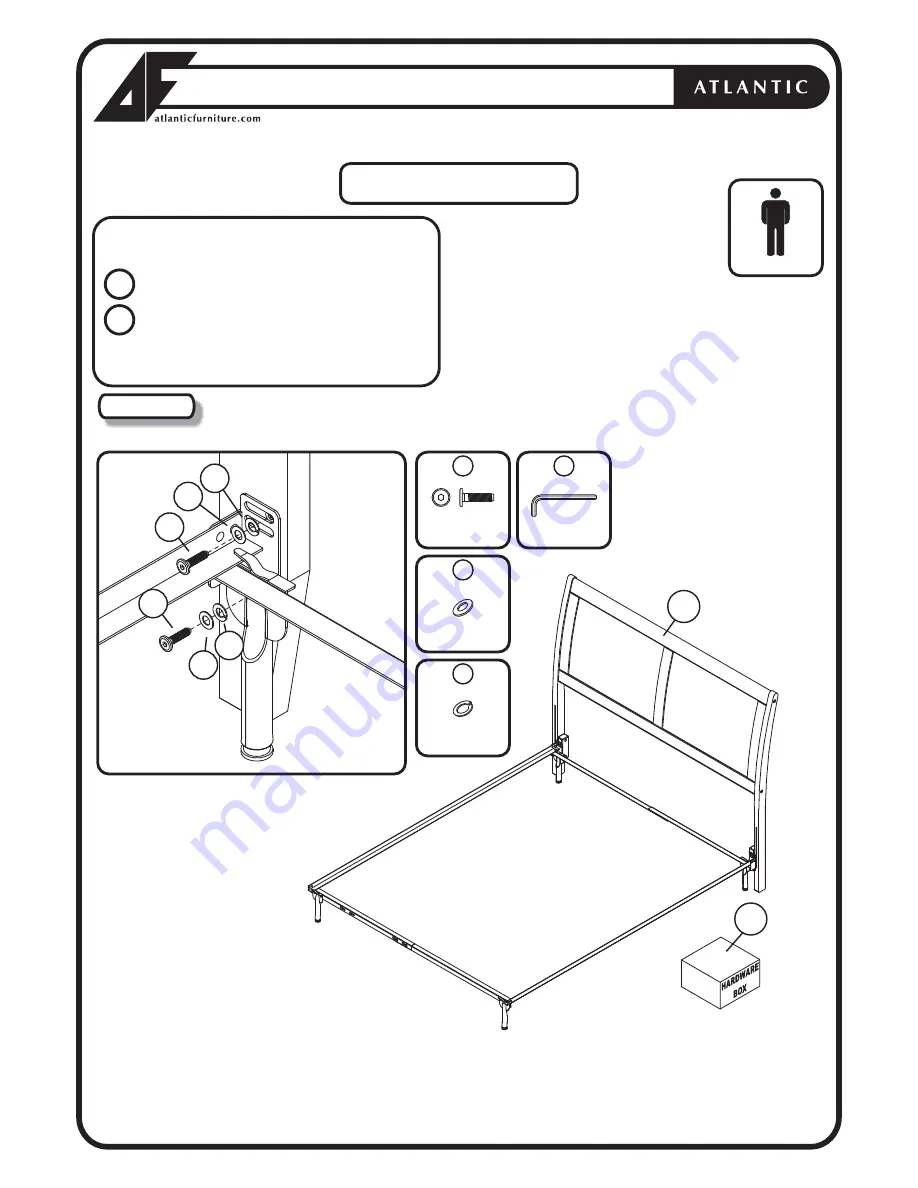 Atlantic Portland series Assembly Instructions Download Page 5