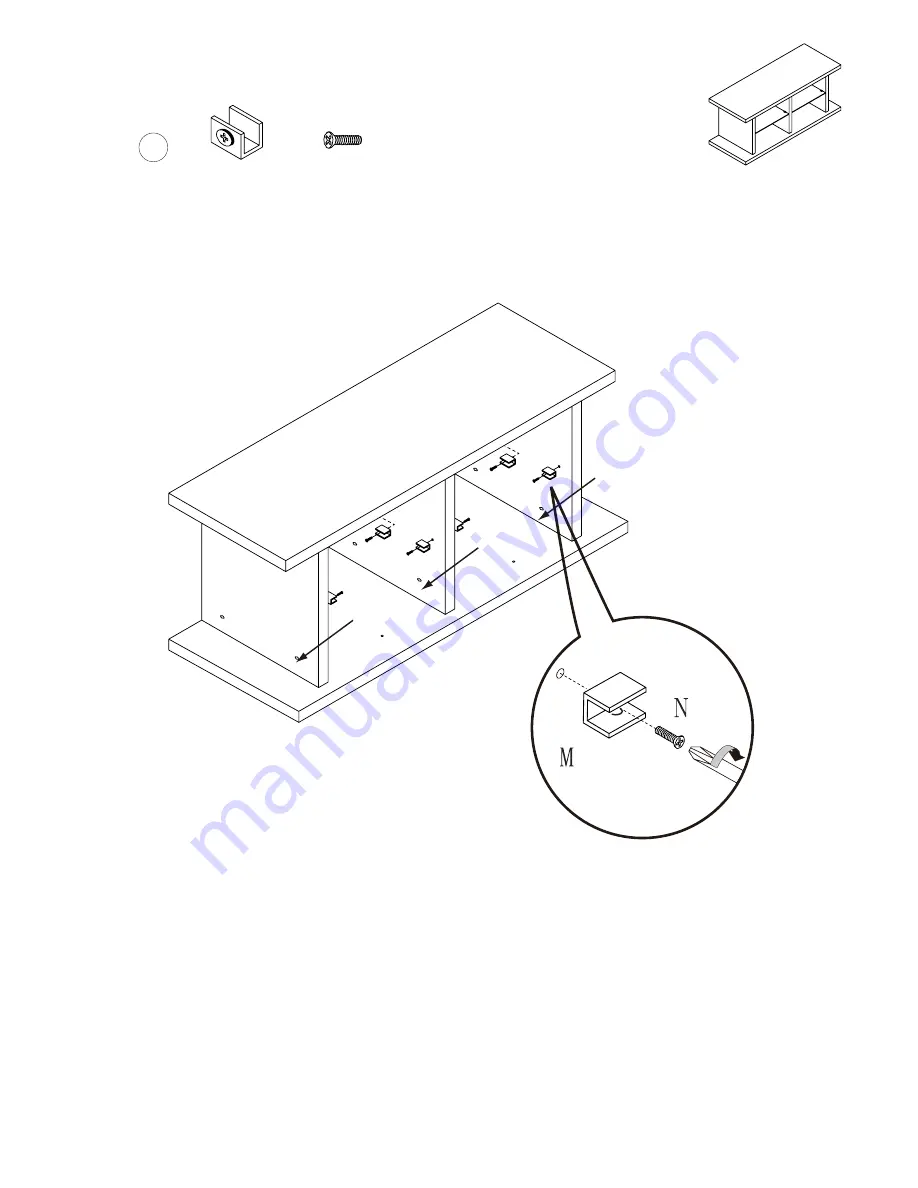 Atlantic Solo TV stand Скачать руководство пользователя страница 8