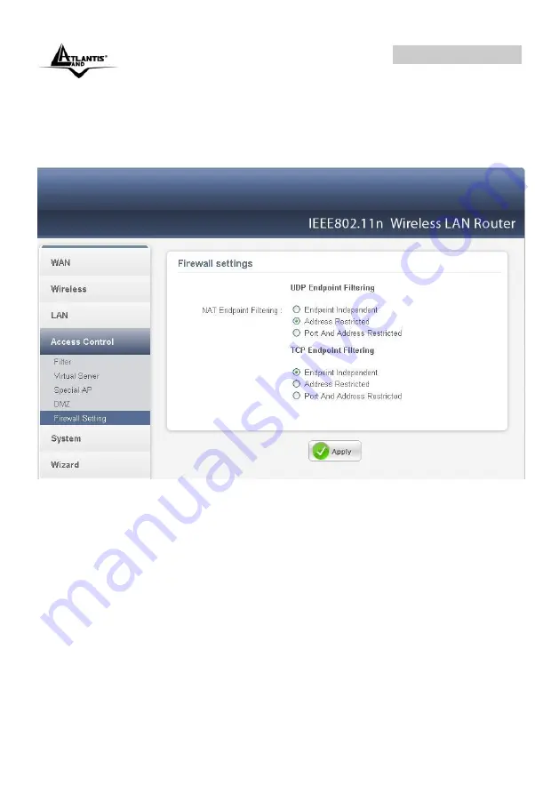 Atlantis Land WebShare RB300 User Manual Download Page 59