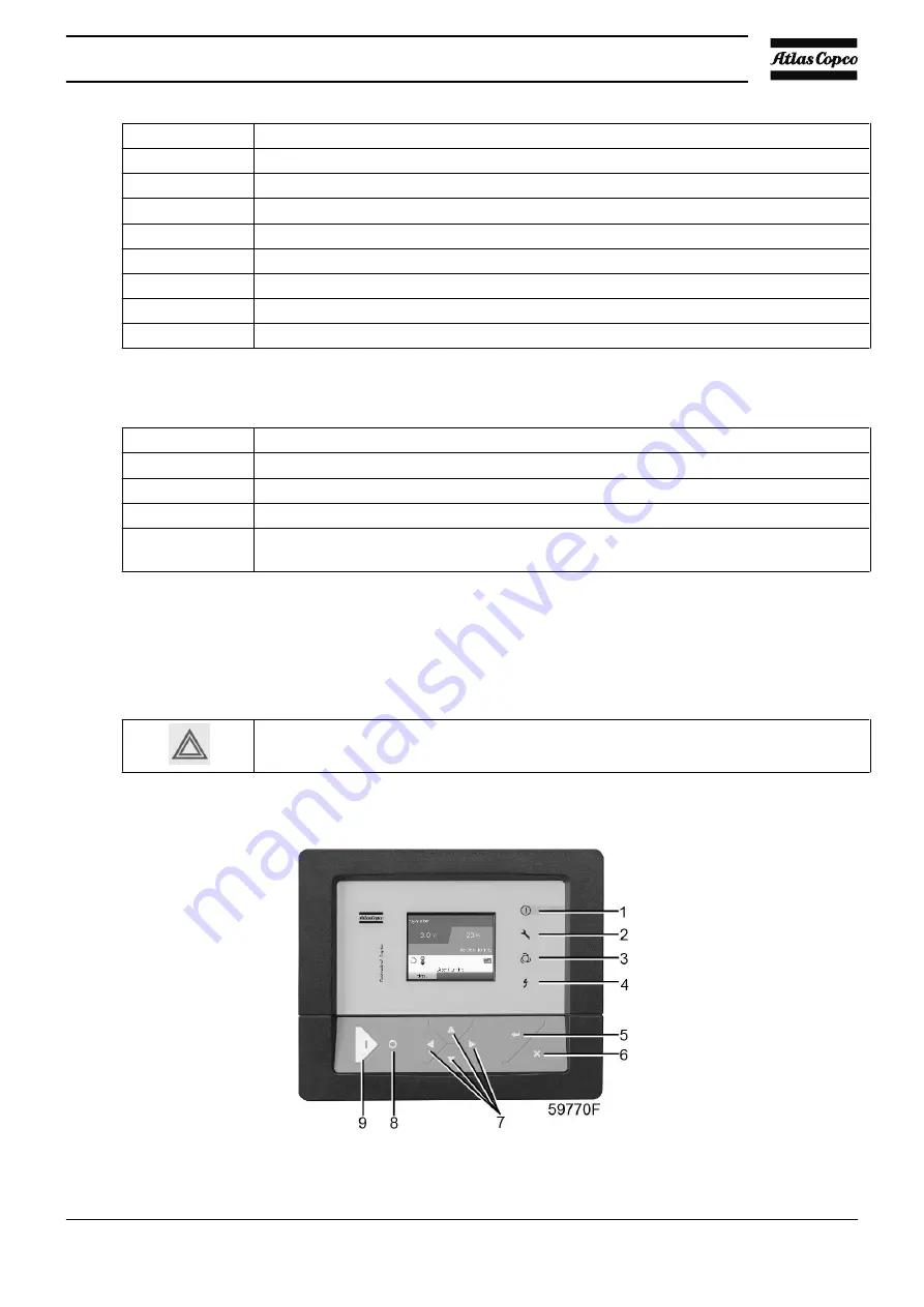 Atlas Copco APF221384 Original Instruction Book Download Page 59