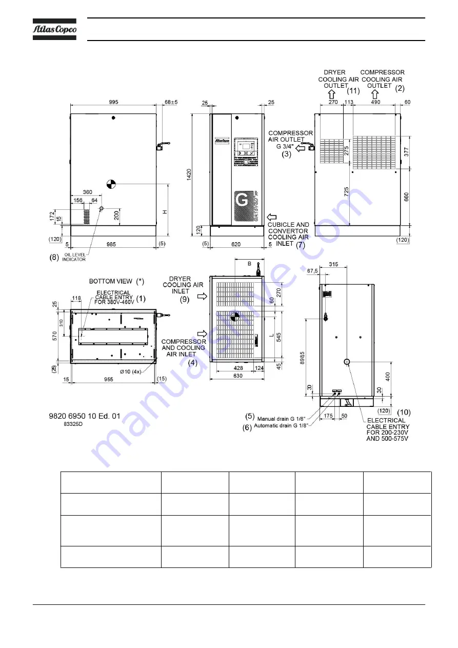 Atlas Copco GA 11 VSD+ Instruction Book Download Page 76