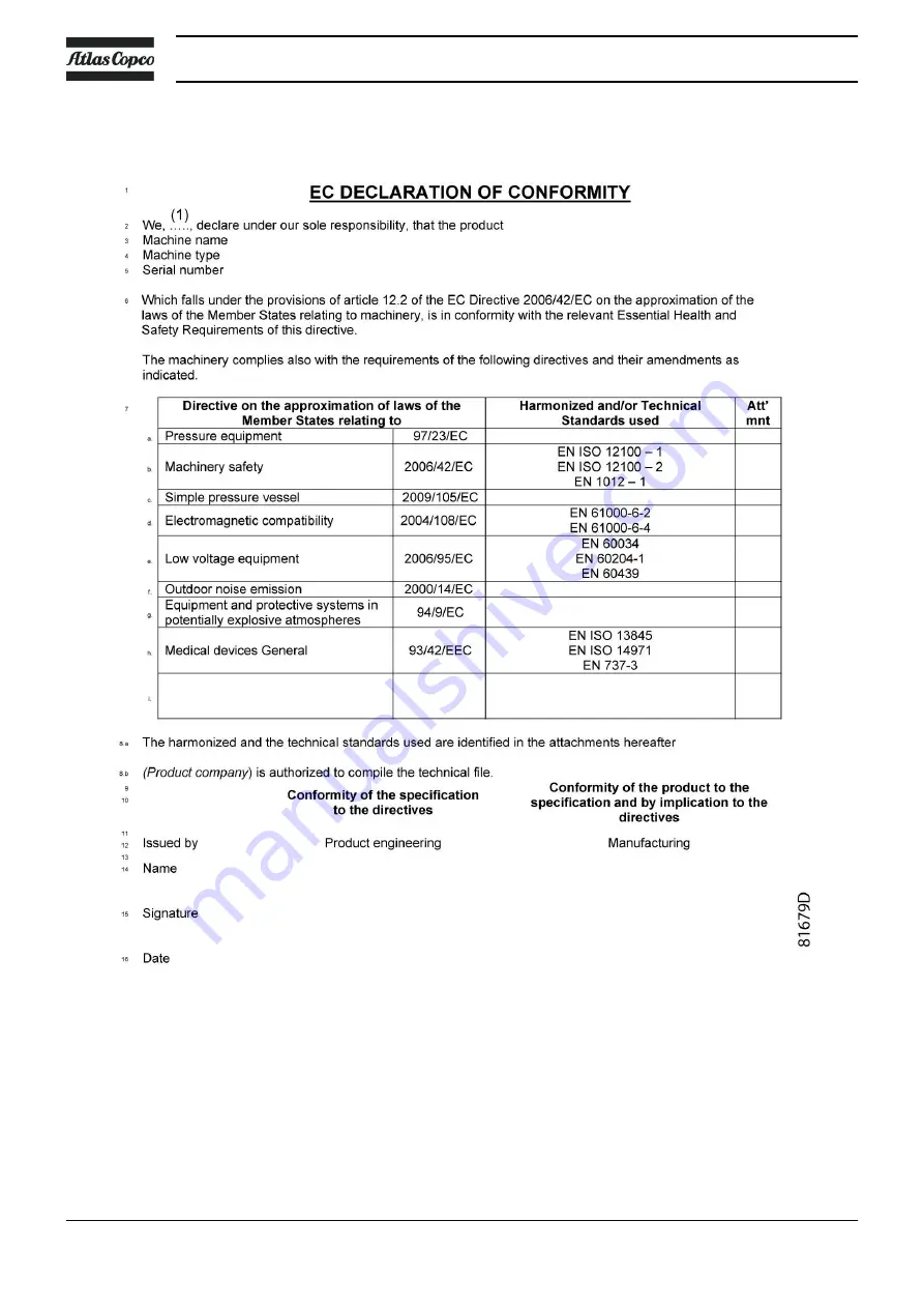 Atlas Copco GA 11 VSD+ Instruction Book Download Page 134