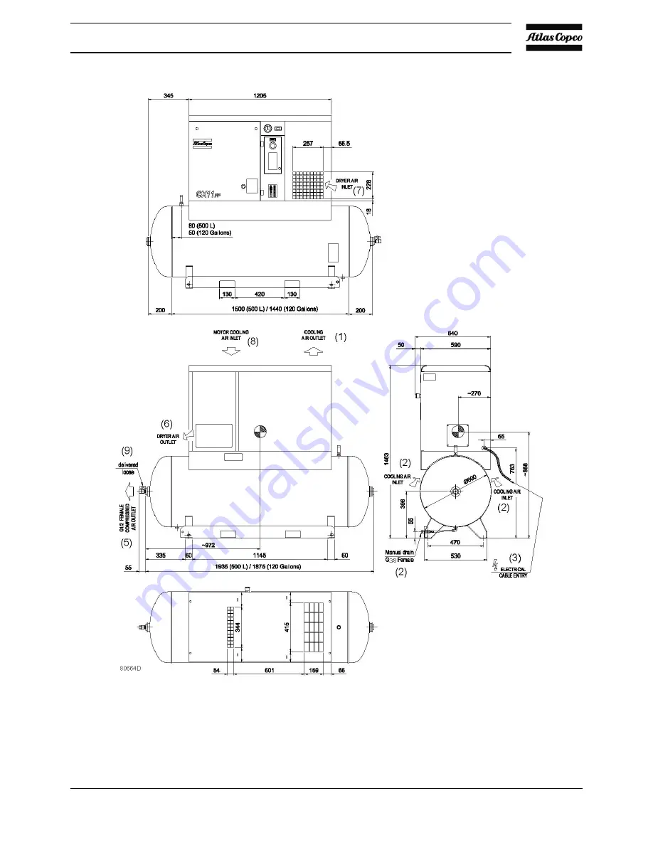 Atlas Copco GX 11 Скачать руководство пользователя страница 31