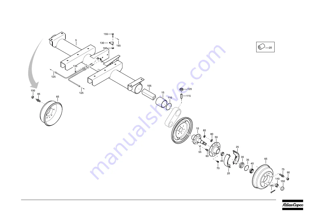 Atlas Copco XAHS 347 Cd7 Instruction Manual Download Page 105